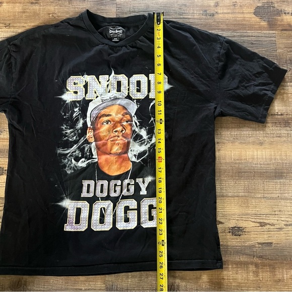 Dogg Supply by Snoop Dogg Graphic T-Shirt Mens Md Black Rap Tee Streetwear - Picture 5 of 7